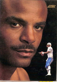 Warren Moon Houston Oilers 1991 Score NFL Dream Team #676